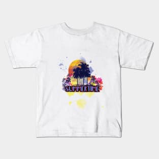 Sommertime Kids T-Shirt